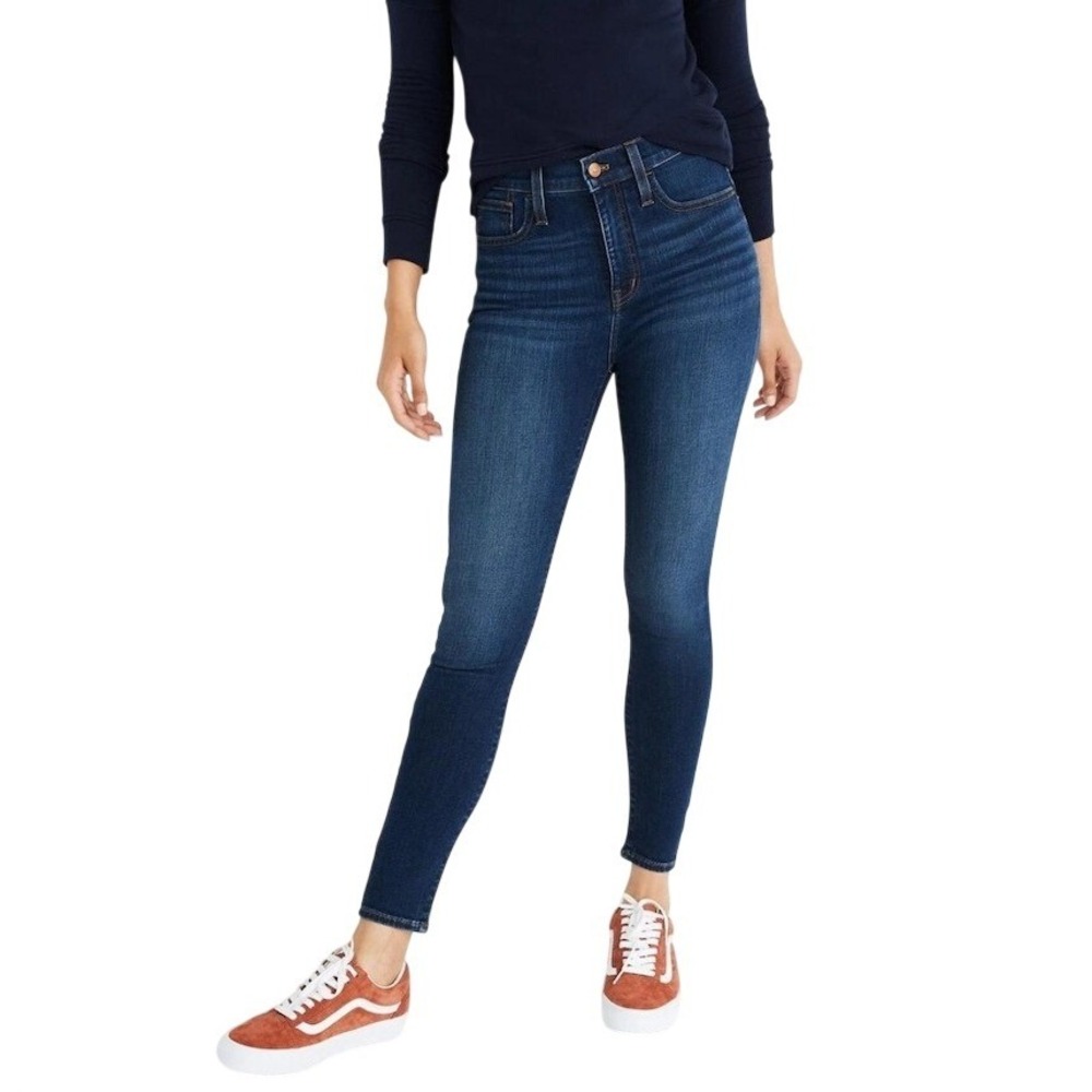 Madewell Roadtripper Jeggings Dark Indigo High Rise Skinny‎ Jeans 27P
